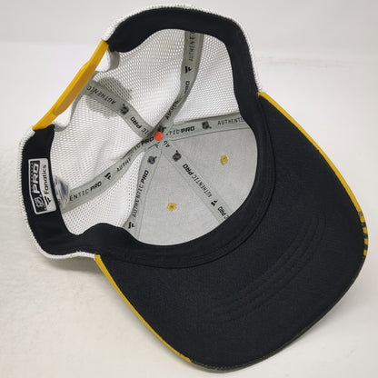 Vegas Golden Knights NHL Fanatics Yellow Trucker Hat One Size Snapback Mesh