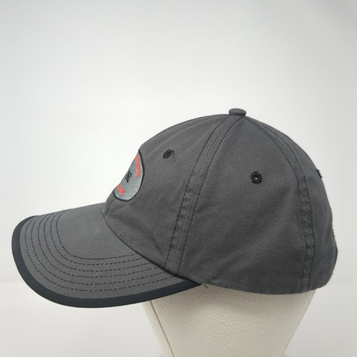 Concrete Placing Company Est. 1962 Strapback Hat Gray One Size Port Authority