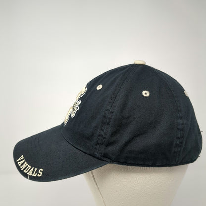 Captivating Headwear Idaho Vandals NCAA Cap Black One Size Gold Slideback Hat