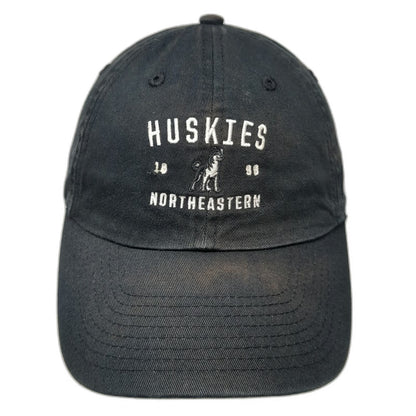 '47 Northeastern Huskies NCAA Cap Black One Size Adjustable Curved Brim Logo Hat
