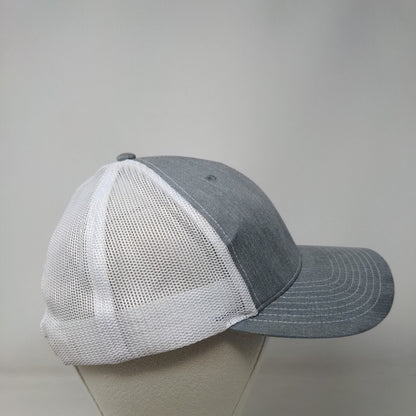 Callahan Tire And Lube Snapback Trucker Hat Gray One Size Colorblock