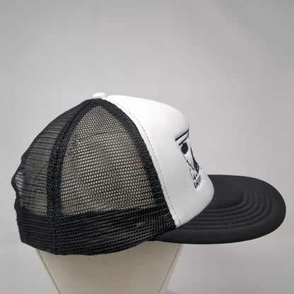 SHIFT Drive Well Idaho Snapback Trucker Hat Black One Size Mesh Back
