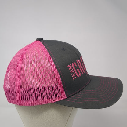Team Grizzly Motorsports Snapback Trucker Hat Multi OS Adjustable Richardson
