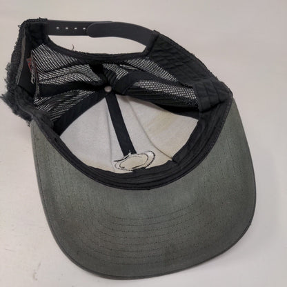 Florida Snapback Trucker Hat Gray OS Embroidered Mesh Back Pacific Headwear