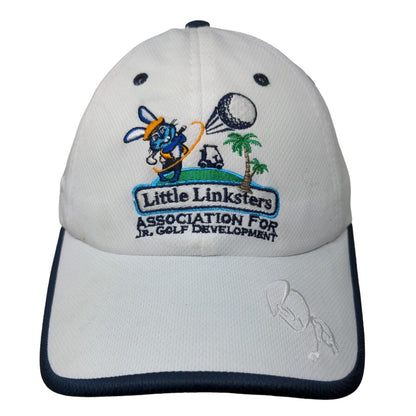 Little Linkster Association For Jr. Golf Development Strapback Hat White OS