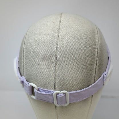 Hanes Headwear Visor Purple Idaho Centennial 1890-1990 Adjustable Hat Vintage