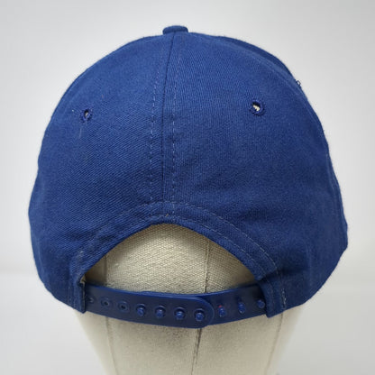 New Era Snapback Blue L Hat Embroidered Letter G Green Under Visor USA Pro Model