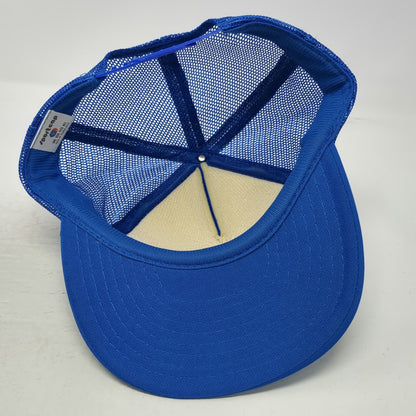 Sportcap Blue Trucker Hat One Size Boy Scouts Troop 201 Nampa Idaho Mesh Scout