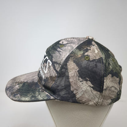 HECS Baseball Cap Gray Camo One Size Embroidered Stealthscreen Hunting Hat