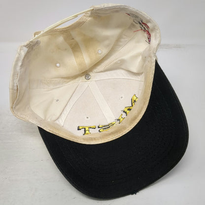 OTTO Snapback White Black Hat One Size MIST Marsing Idaho Speedboat Graphic Logo