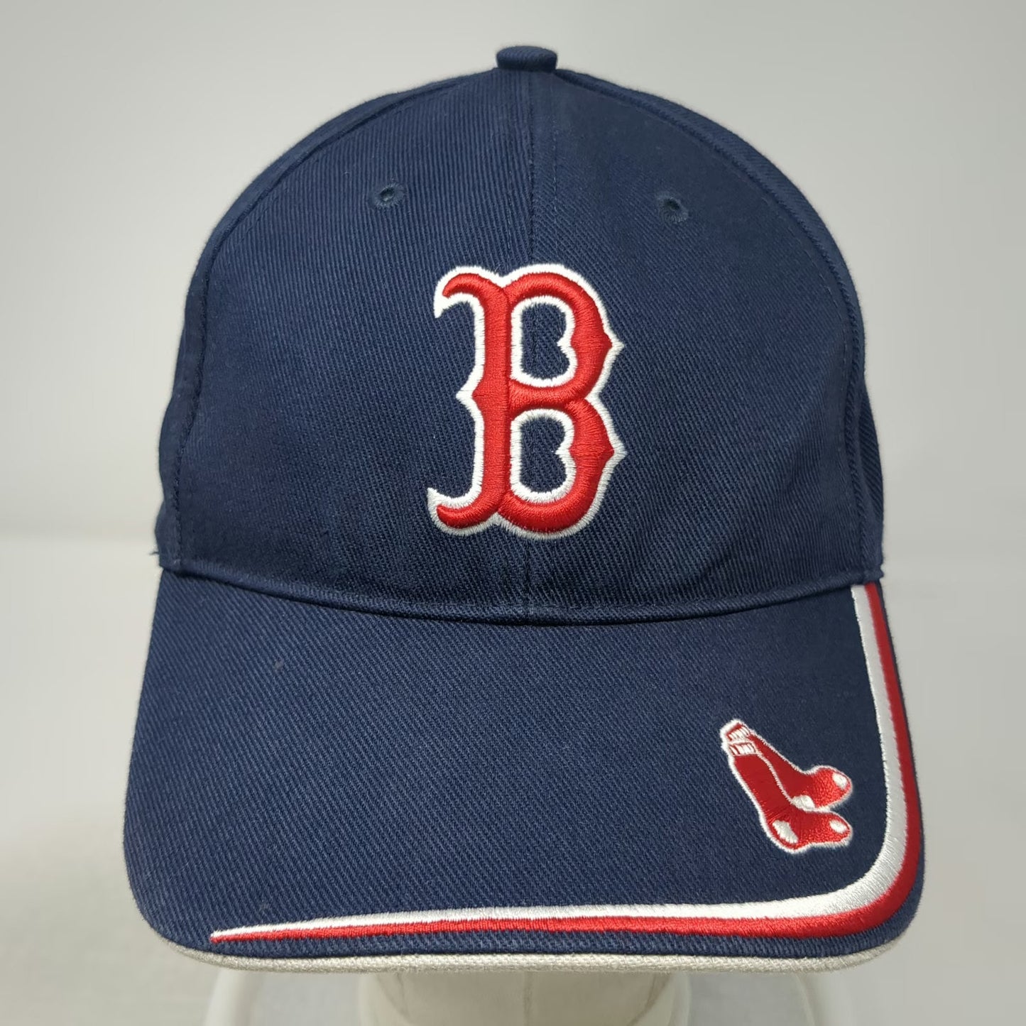 Boston Red Sox MLB T.E.I. Blue Baseball Cap One Size Embroidered Strapback Hat