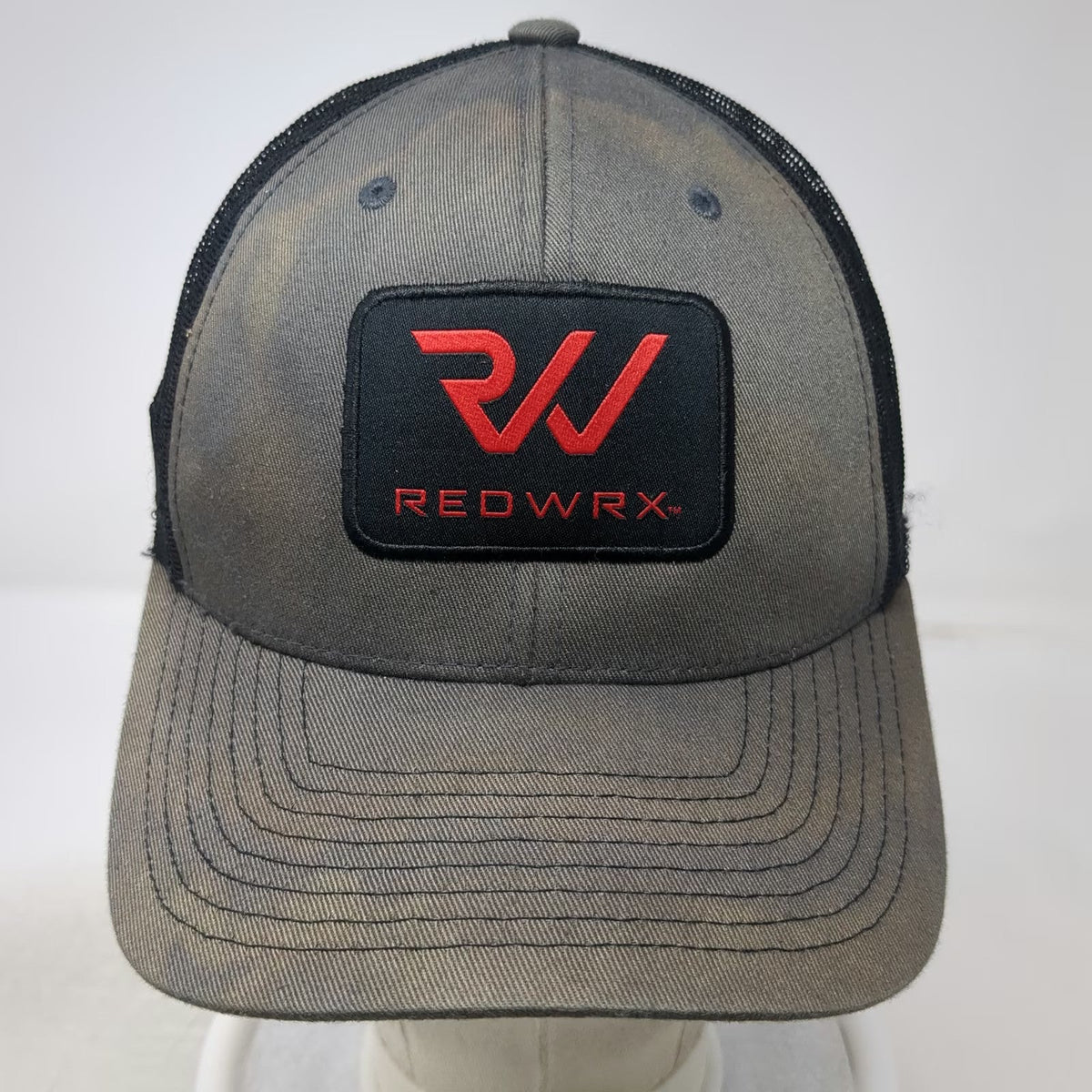 Hoyt Archery Trucker Hat Gray One Size Redwrx Mesh Back Snapback Archery Gear