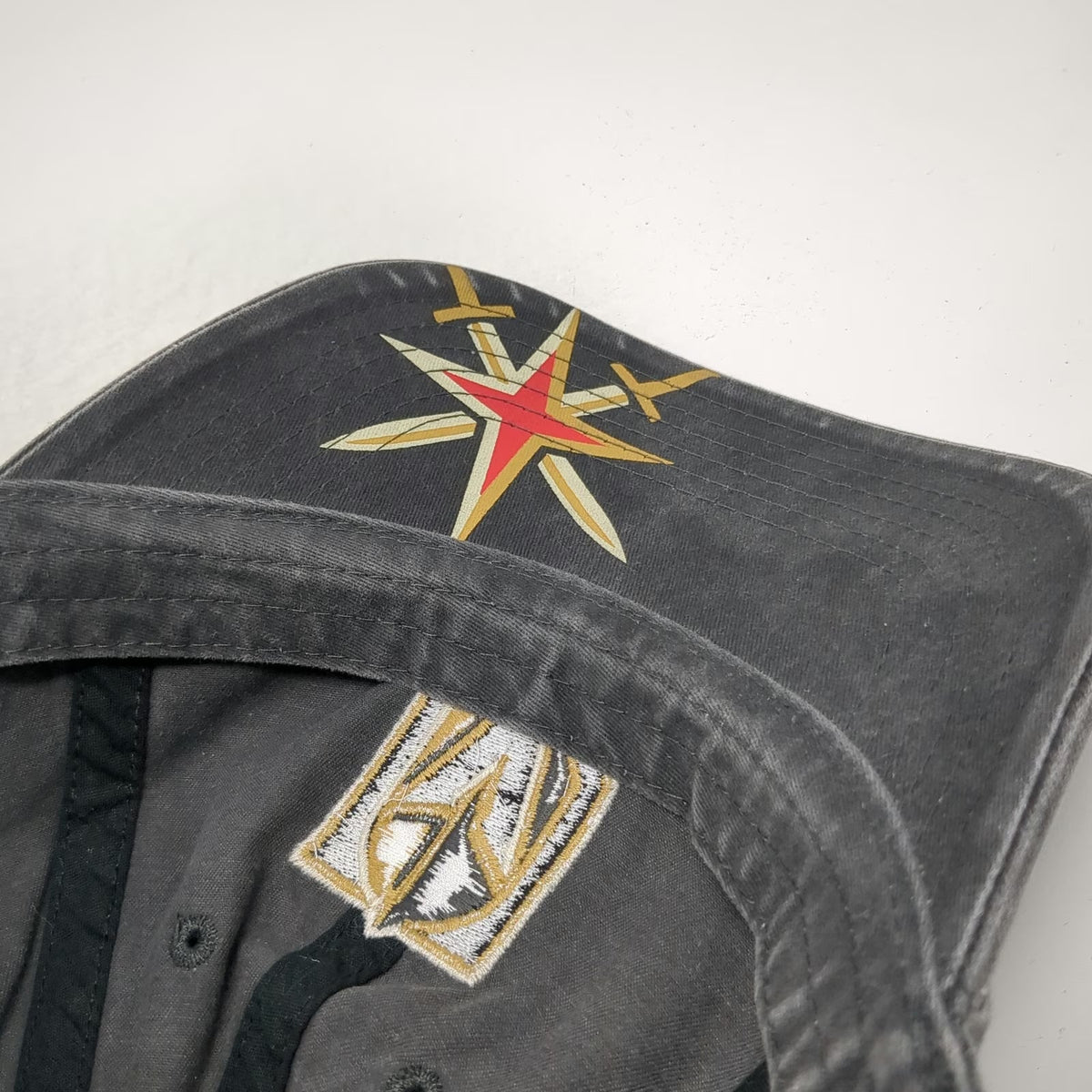 American Needle Vegas Golden Knights NHL Gray One Size Cap Underbrim Star Swords