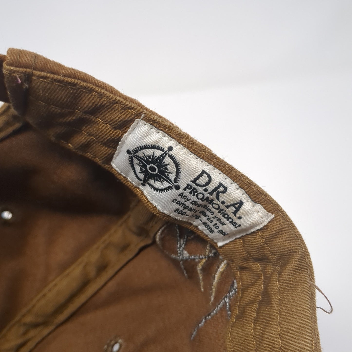 Garst Strapback Hat Brown One Size Adjustable Embroidered Wildlife Series