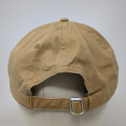 The North Face Baseball Cap Brown One Size Cotton Embroidered Logo Slideback Hat