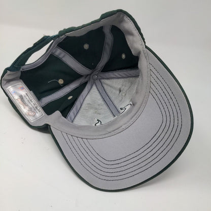 USF South Florida Bulls Strapback Hat Green Embroidered Logo OSFA NCAA