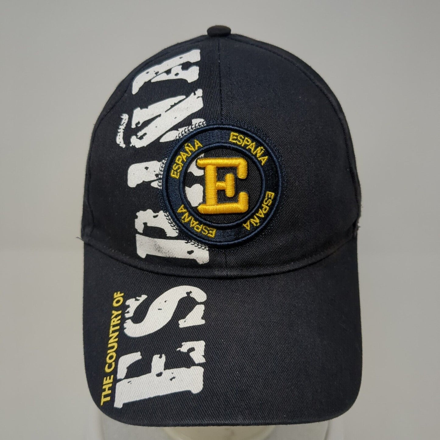 The Country Of España Strapback Hat Black One Size Adjustable Robin Ruth