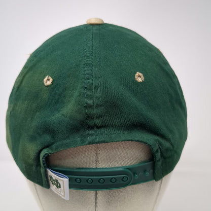 Zephyr Notre Dame Irish Snapback Hat Green One Size Embroidered Shamrock College