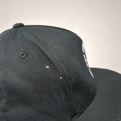 VANS Off The Wall Est. Since Sixty-Six Snapback Hat Black One Size 110 Flexfit
