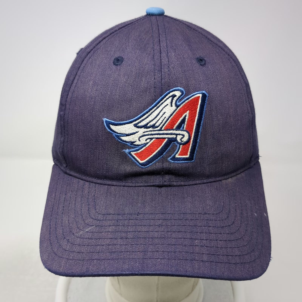 California Angels MLB Twins Enterprise Snapback Blue One Size Wing A Stars Hat