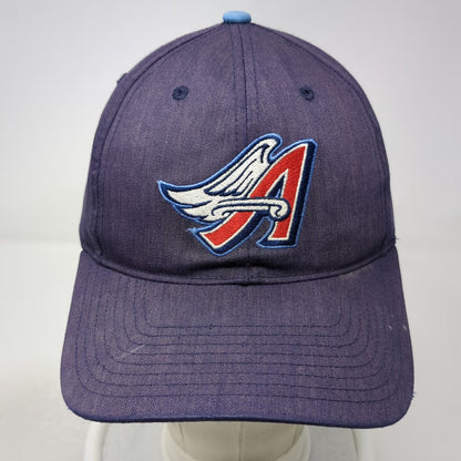 California Angels MLB Twins Enterprise Snapback Blue One Size Wing A Stars Hat
