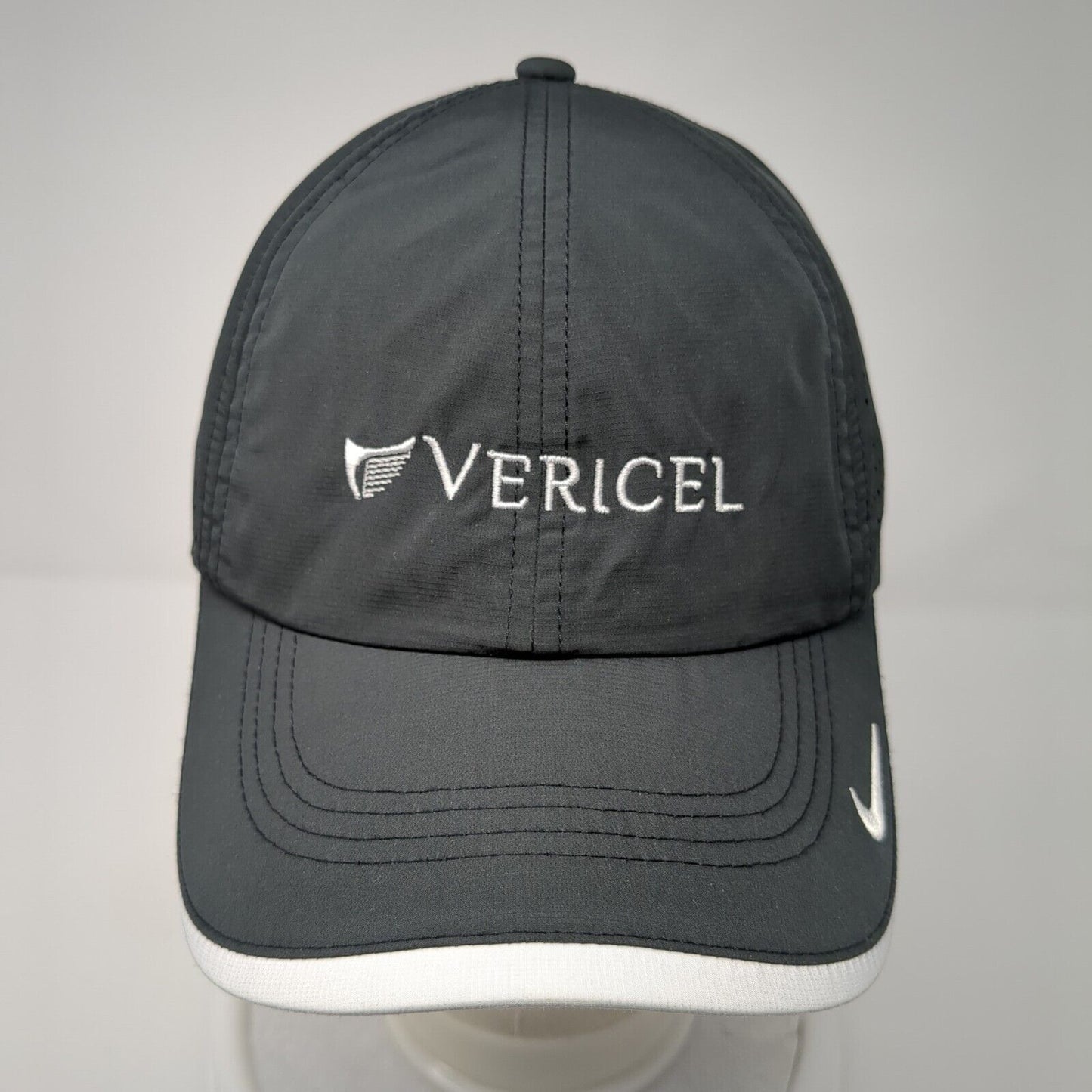 Vericel Strapback Hat Black OS Adjustable Embroidered Swoosh Heritage86 Nike