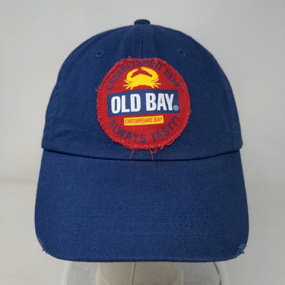 Old Bay Chesapeake Bay Always Tasty Slideback Hat Blue One Size McCormick