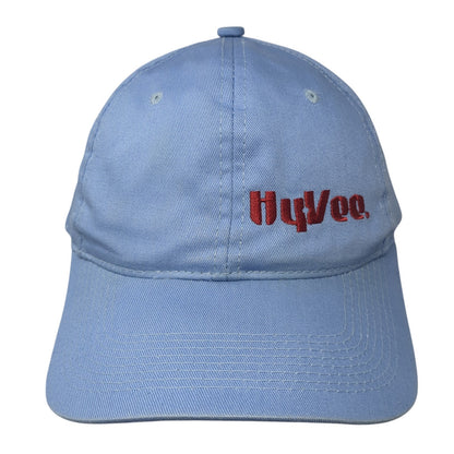 Hyvee Snapback Hat Blue One Size Adjustable Embroidered Young An Kudzu