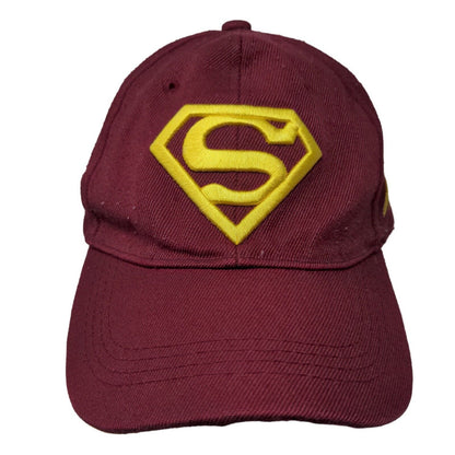 Superman Action Comics Slideback Hat Red One Size Embroidered Flexfit