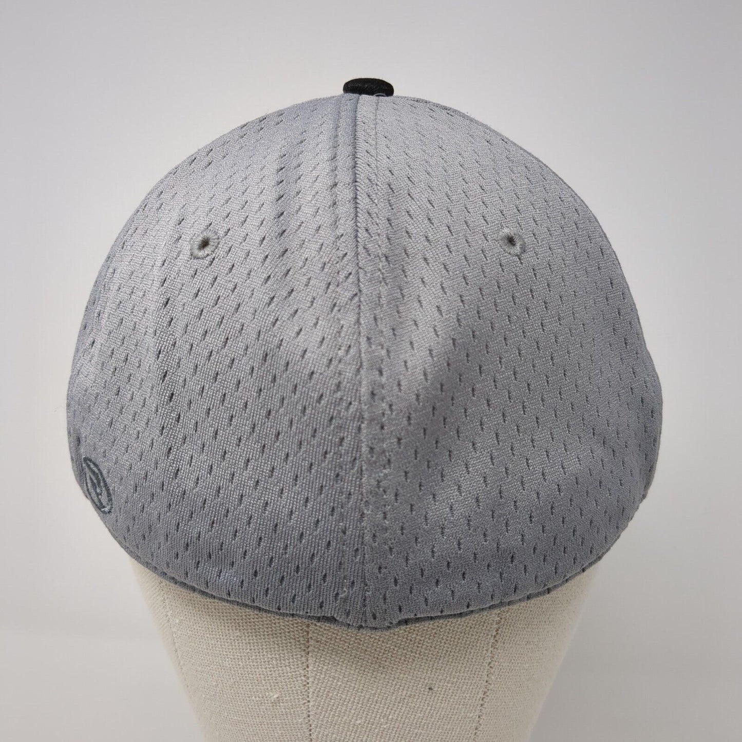 Columbus Sharks Fitted Hat Gray One Size Embroidered Logo Richardson