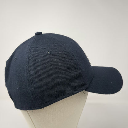 New Era Atlanta Braves MLB Baseball Cap Blue L 39THIRTY Stretch Fit Curved Hat