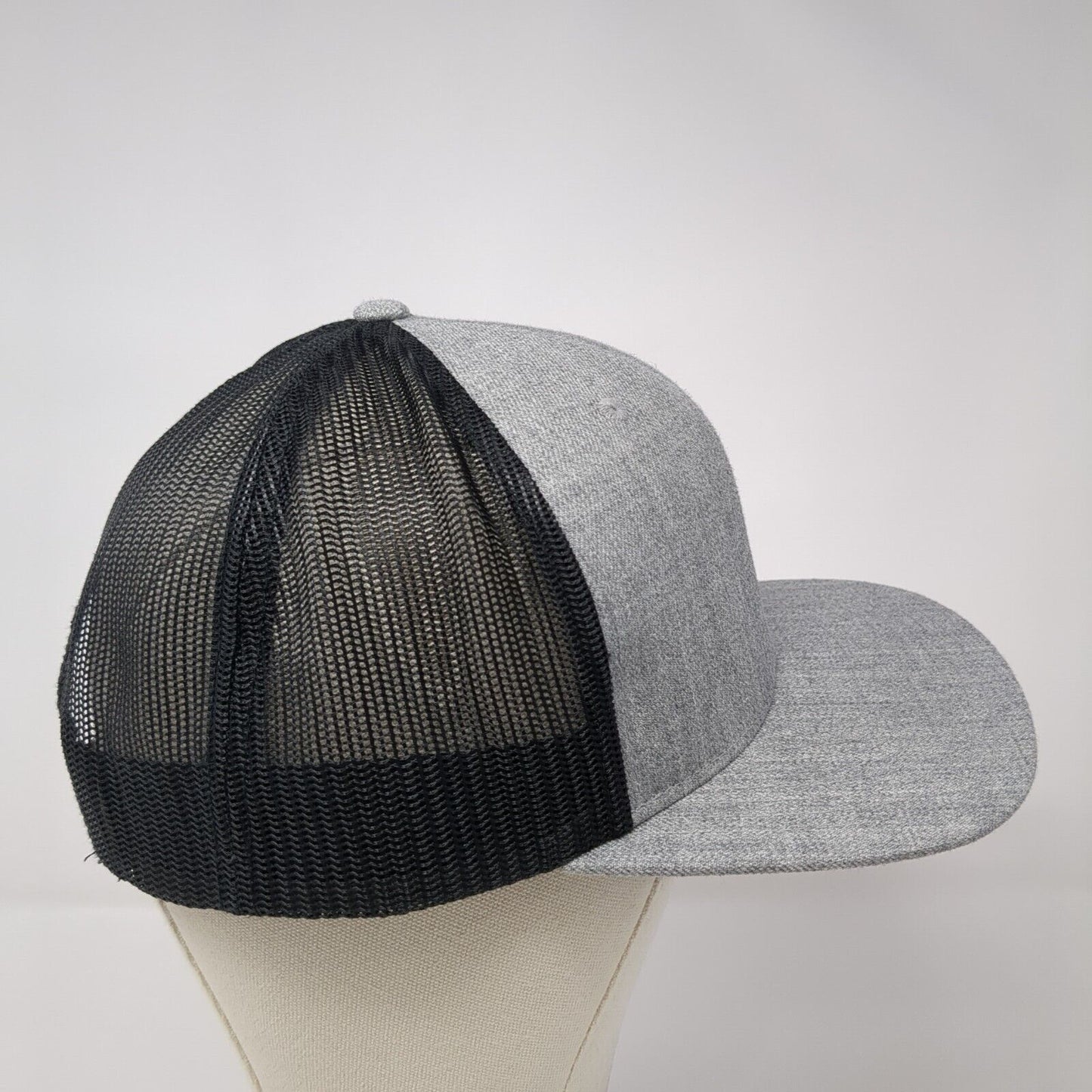 EVP Evolution Powersports Snapback Mesh Back Trucker Hat Gray One Size