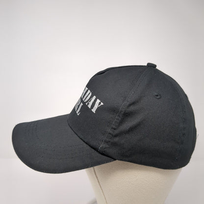 Birthday Girl Strapback Hat Black One Size Adjustable Solid Outdoor