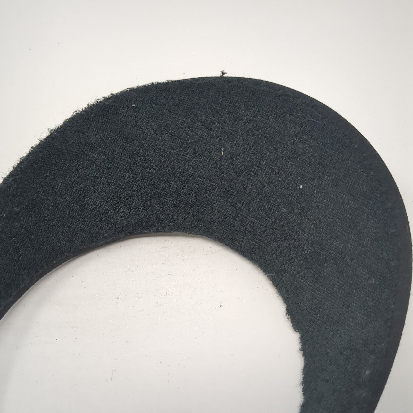 Paris Sun Visor Hat Black One Size Adjustable Clip-On Lightweight Blank