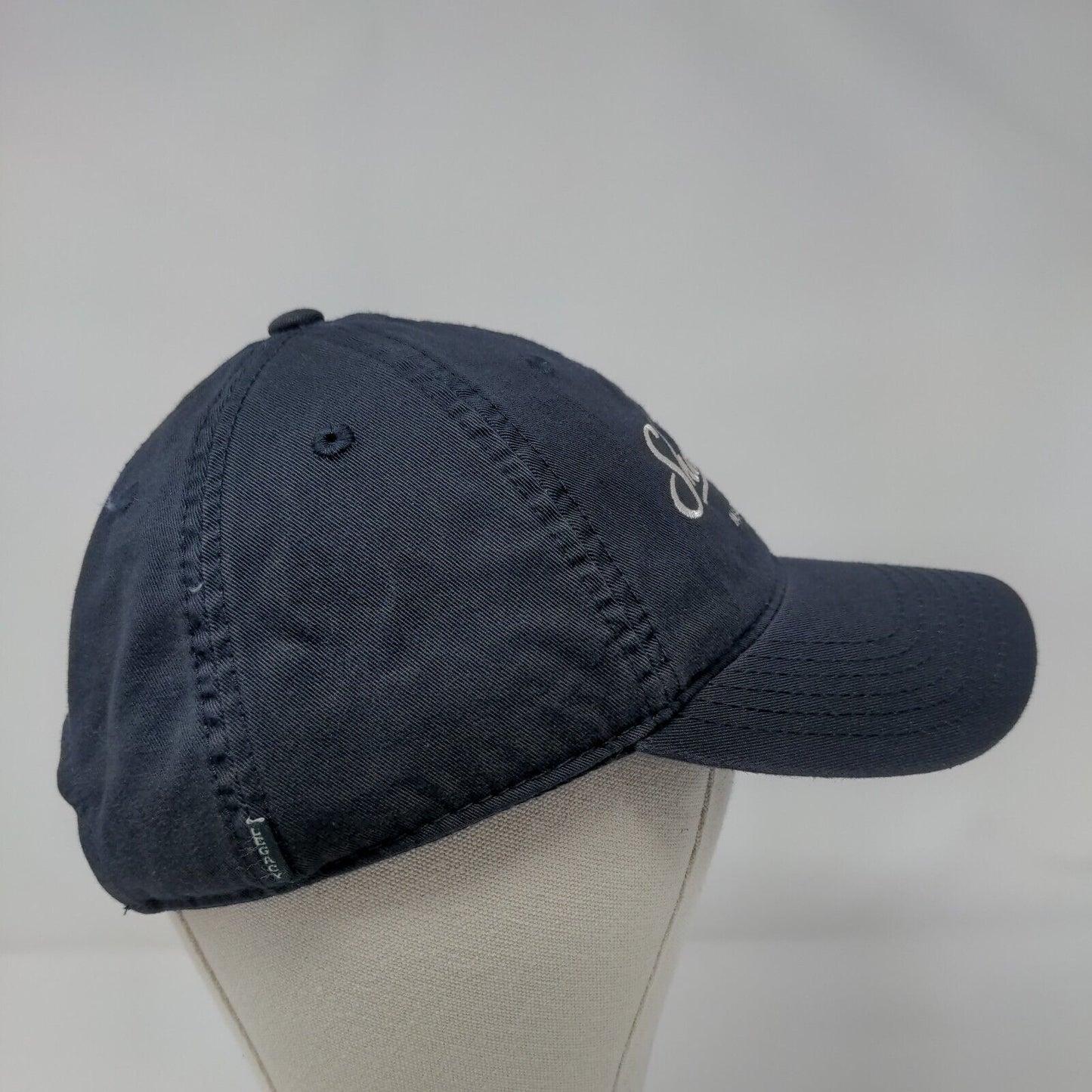 Shore Lodge Mscall Idaho Slideback Hat Blue OSFA Adjustable Embroidered Legacy