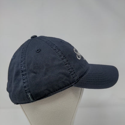 Shore Lodge Mscall Idaho Slideback Hat Blue OSFA Adjustable Embroidered Legacy