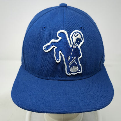 Indianapolis Colts NFL New Era Snapback Blue One Size Green Underbrim 9FIFTY Hat