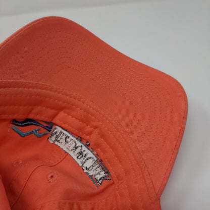 Meadow Creek Golf Resort Slideback Hat Pink OSFA Embroidered Legacy
