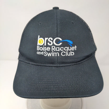 BRSC Boise Racquet and Swim Club Snapback Trucker Hat Black OS Port Authority