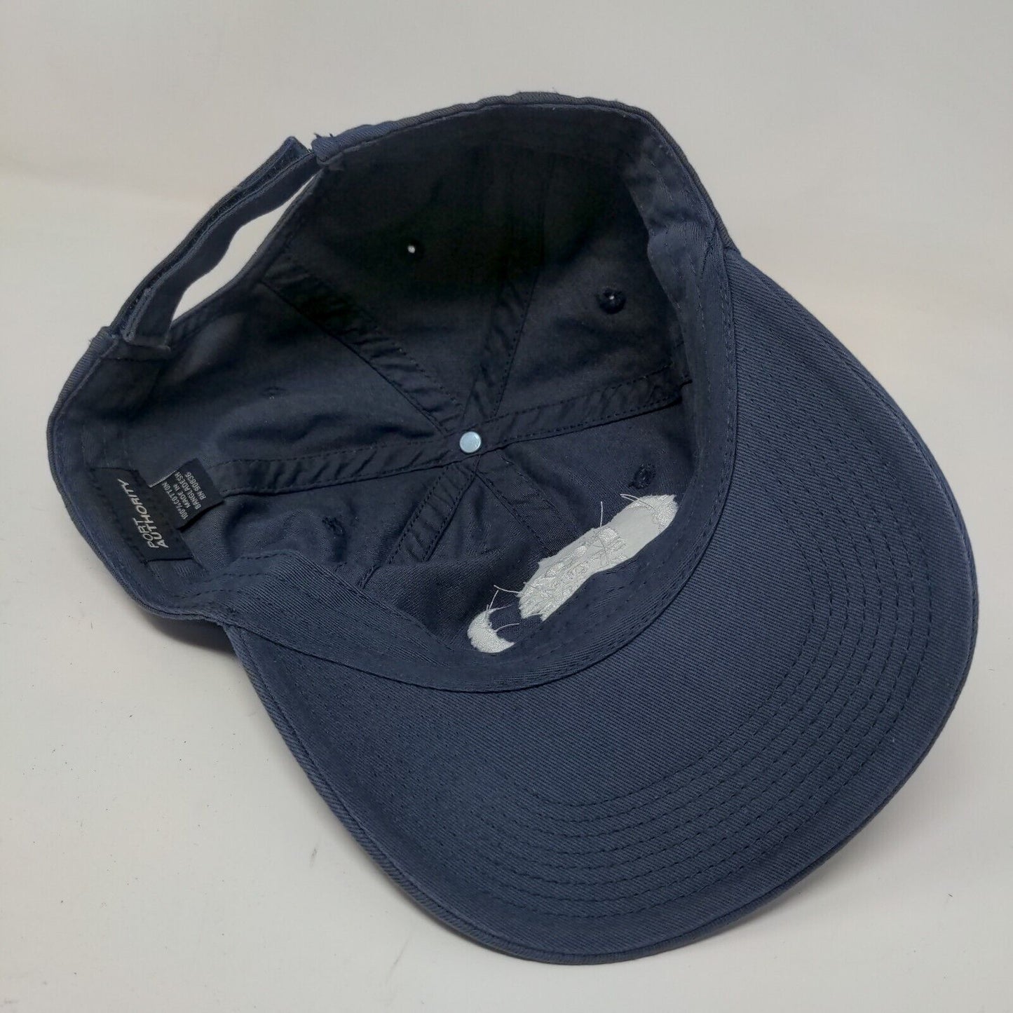 Port Authority Men's Strapback Hat Blue Fox Sports Cares Night Embroidered Logo