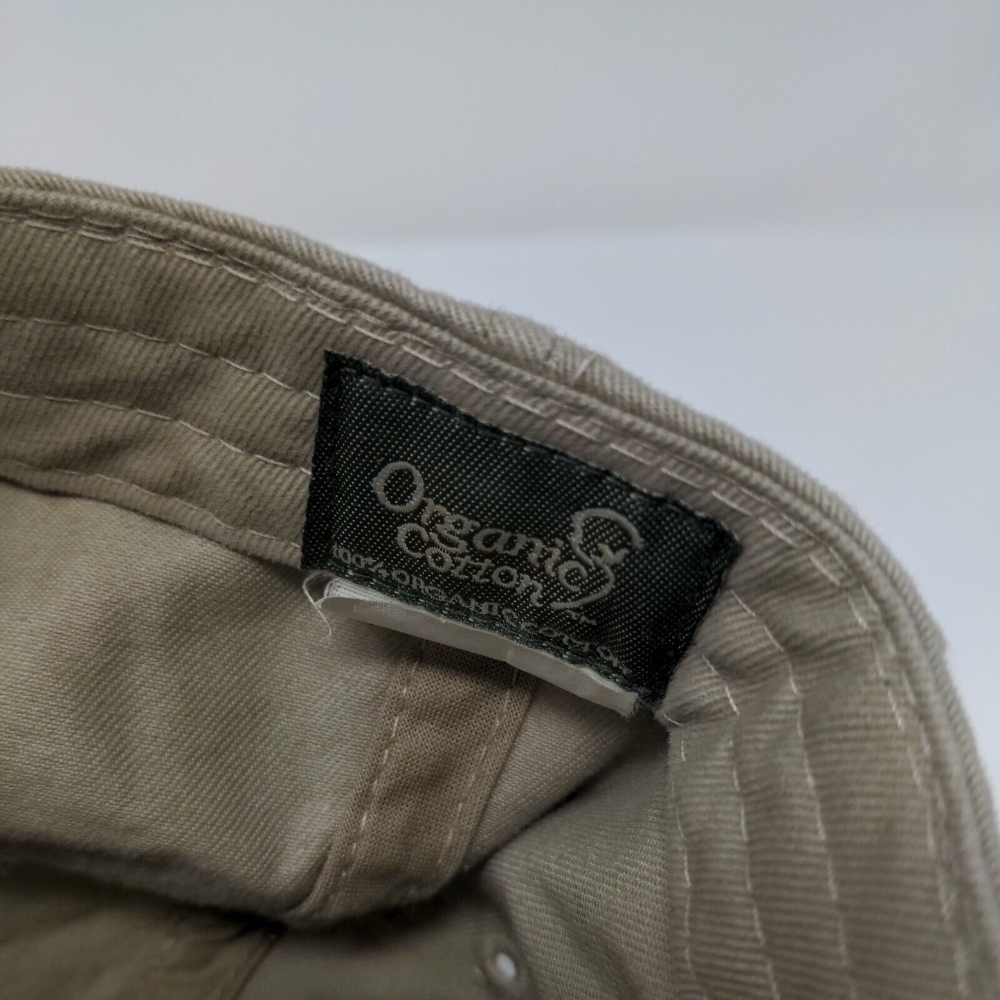 Ivy Design Strapback Hat Tan One Size Embroidered 6 Panel Dri-Duck