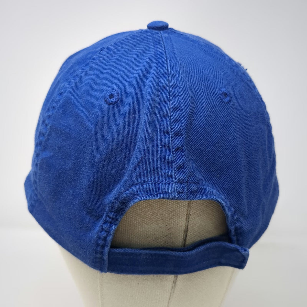 Disney Parks Monsters University MU Blue Baseball Cap One Size Distressed Hat