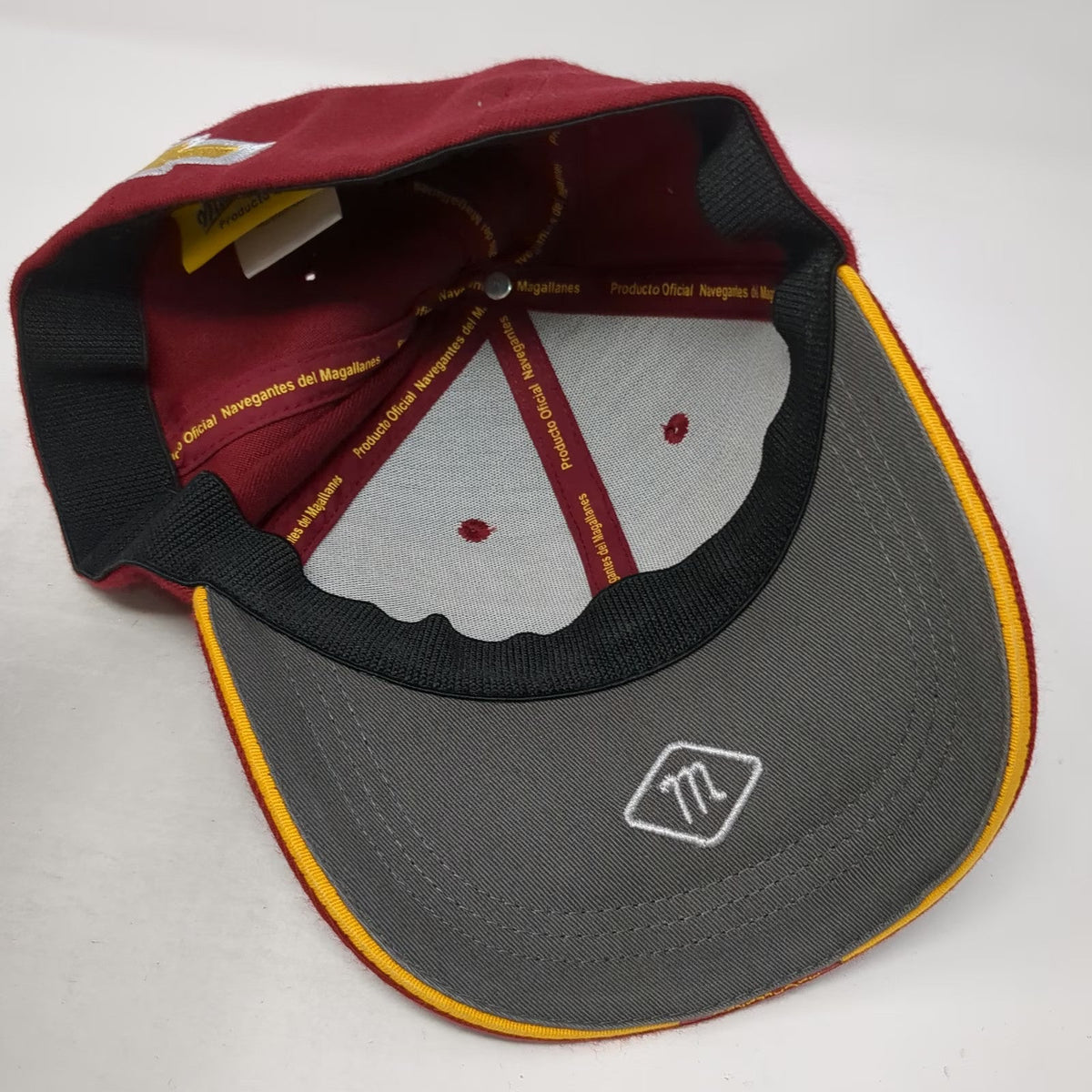 Modavenca Magallanes Baseball Cap Red One Size Stretch Fitted Chevrolet Hat