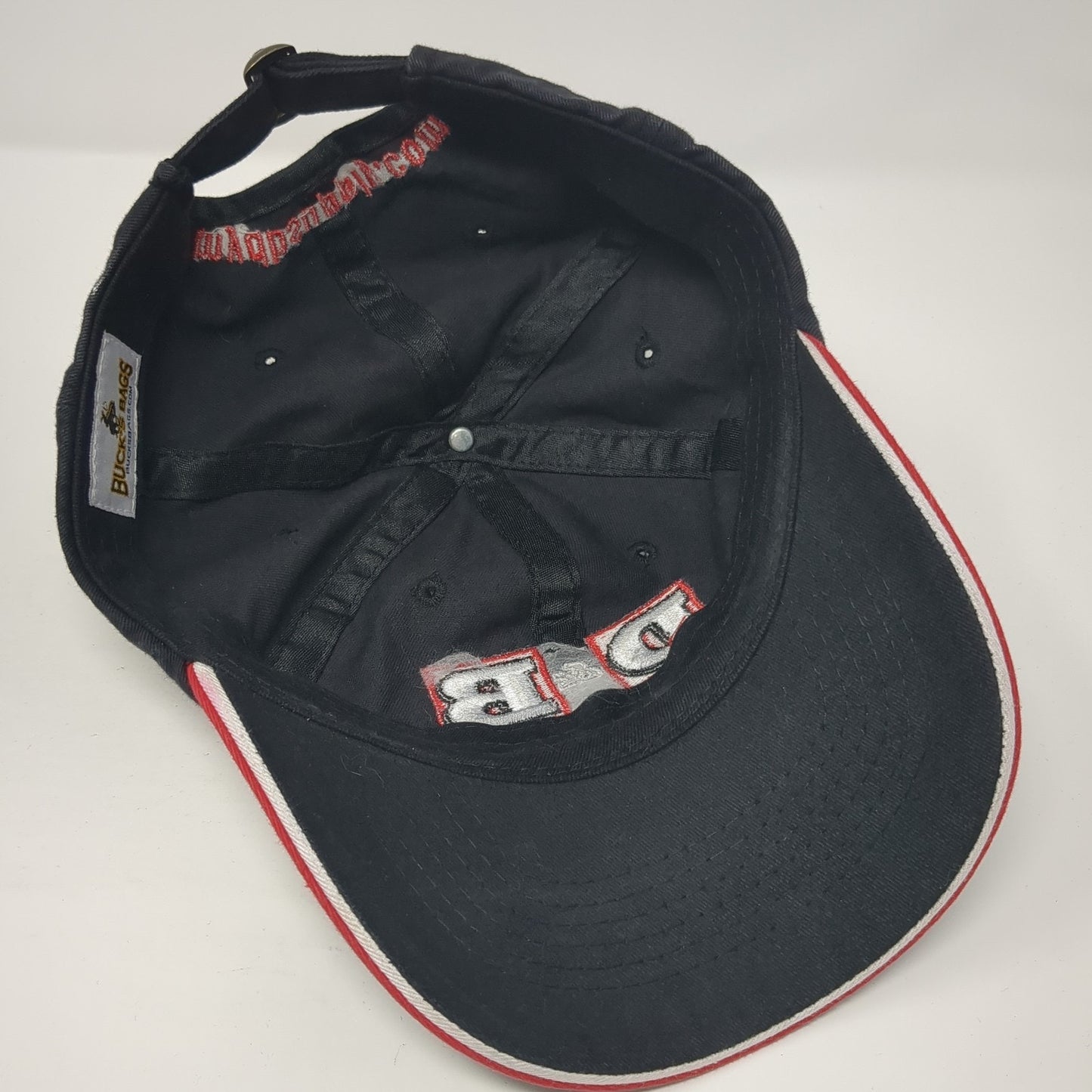 D&B Supply Slideback Hat Black One Size Adjustable Embroidered Buck's Bags