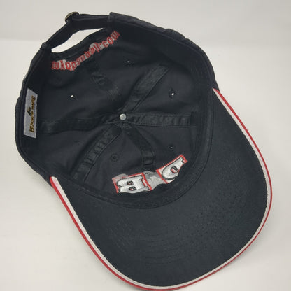D&B Supply Slideback Hat Black One Size Adjustable Embroidered Buck's Bags