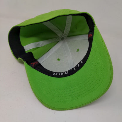 Lids Men's Fitted Hat Green Size OSFA Blank Acrylic Spandex Blend