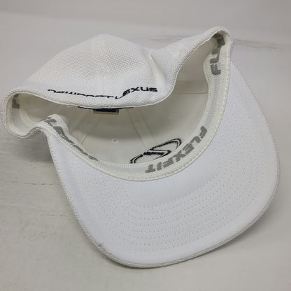 Flexfit Baseball Cap White One Size Newport Lexus Embroidered Logo Mesh hat