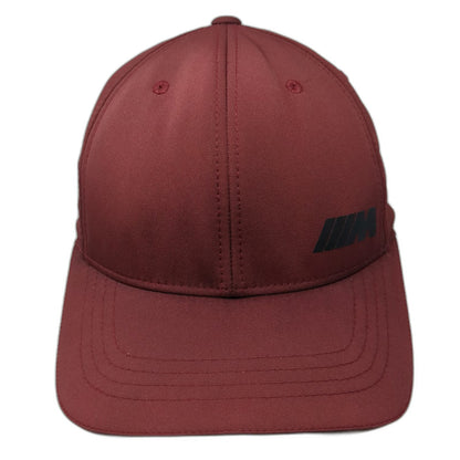 BMW M Series Baseball Cap Red One Size Performance Logo Hat Slideback Racing