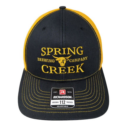 Sprig Creek Brewing Company Snapback Trucker Hat Multi OS Mesh Back Richardson