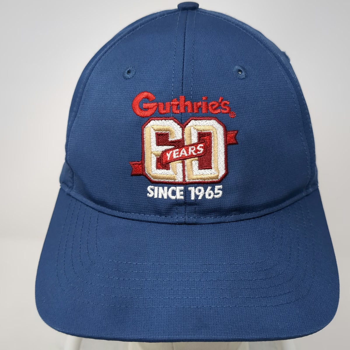 Richardson Baseball Cap Blue OSFM 60 Years Anniversary Guthries Strapback Hat